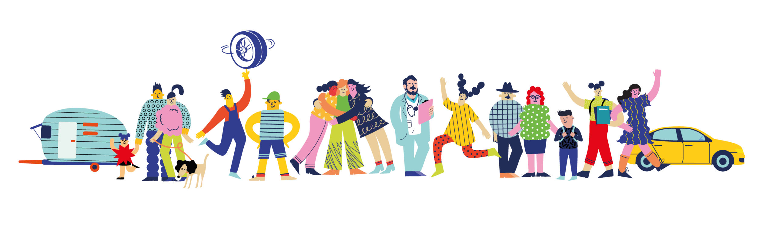frise illus centre social gens du voyage cognac